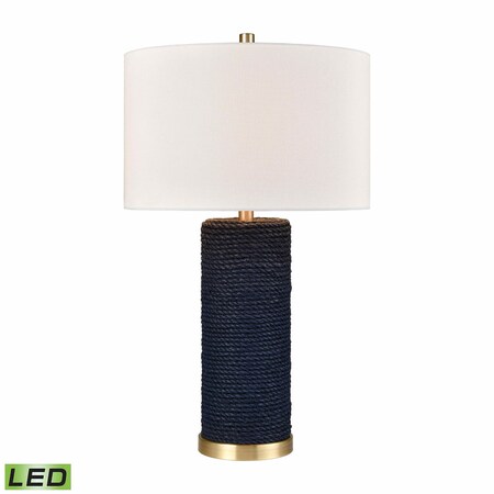 Elk Studio Sherman 27.5'' High 1-Light Table Lamp, Navy, Includes LED Bulb S0019-11145-LED